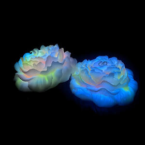 Vela de Masaje de Baja Temperatura, Cera de Soja, Brilla en la Oscuridad, Aromaterapia, Vela de Rosa - Product Image 4