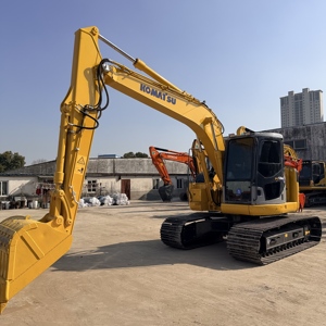 Excavadora Usada de Tamaño Mediano Komatsu PC128/PC130 de Japón con Motor y Componentes Originales Japoneses, Maquinaria para Movimiento de Tierras - Product Image 1