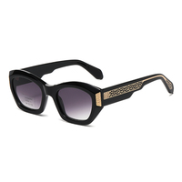 Conception personnalisée prix du fabricant lunettes de soleil en acétate UV400 avec logo et cadeau spécial lunettes de soleil