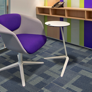 모던 쿠션 루프 파일 50x50 카펫 바닥 타일 비트멘 백킹 카펫 상업용 사무실 가정 복도용 - Product Image 2