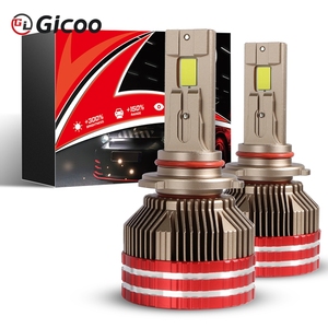 Faros Delanteros Gicoo K15 de 270W Súper Brillantes H4 H7 H11 HB3 HB4 Canbus Sin Errores, Bombillas LED para Automóvil con EMC Integrado, 6000k 9005 9006 - Product Image 2