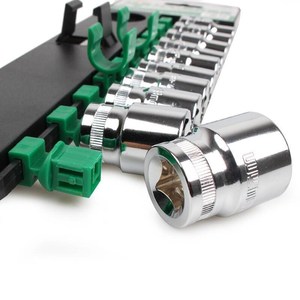 12PCS 1/2 "3/8" 1/4 "hoàn thành Đức cờ lê ổ cắm Bộ Ratchet cờ lê Bộ - Product Image 4