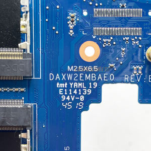 Pour HP <span class=keywords><strong>ZBOOK</strong></span> <span class=keywords><strong>15</strong></span> <span class=keywords><strong>G6</strong></span> DAXW2EMBAE0 I5-9300H I7-9850H processeur central T1000/T2000/RTX3000 carte mère d'ordinateur portable. - Product Image 3