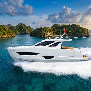 Yate <span class=keywords><strong>de</strong></span> aluminio deportivo <span class=keywords><strong>de</strong></span> <span class=keywords><strong>lujo</strong></span> blanco nuevo <span class=keywords><strong>de</strong></span> fábrica Kinocean SY-410 <span class=keywords><strong>de</strong></span> 12.5m con motor fueraborda <span class=keywords><strong>de</strong></span> 1000HP para 6-20 personas - Product Image 1