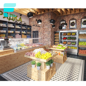 Étagères de gondole de supermarché, étagères de magasin d'alimentation, design d'intérieur de supermarché, plan d'affichage en magasin, rayonnages de supermarché - Product Image 4