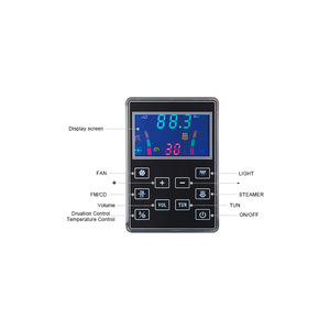 Hiện đại Acrylic Máy phát điện hơi nước cho phòng tắm hơi bệnh viện sử dụng với Khô & Ướt hơi nước & điều khiển máy tính bảng điều khiển nhiệt độ điều khiển - Product Image 6