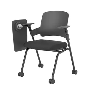 Ofis projesi katlanabilir yönetici konferans okul mobilyaları öğrenci eğitim merkezi sandalye