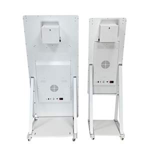 2024 Selfie Mirror Photo Booth DSLR <span class=keywords><strong>Led</strong></span> Frame Pantalla táctil portátil Magic Mirror PhotoBooth Machine con cámara e impresora - Product Image 3