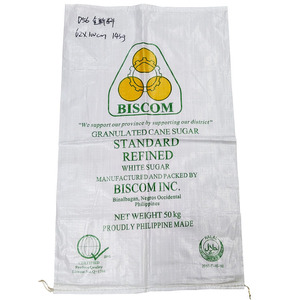 Sac tissé en PP robuste 100 kg pour ciment et chaux avec poignée, matière vierge, exportation vers les États-Unis, le Canada et l'Australie - Product Image 5