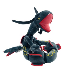 Peluche Dragonite Rayquaza verte de 80 cm, jouet brodé super doux, dinosaure anime unisexe avec squelette, en coton PP - Product Image 3