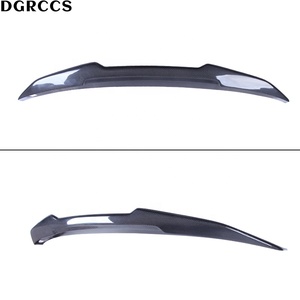 For M4 F82 PSM Style Carbon Fiber Rear Spoiler Trunk Wing 2014-2020 Carbon Fiber - Product Image 4