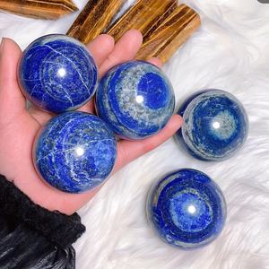 Venta al por Mayor de Esferas de Lapislázuli de Estilo Bohemio, Piedra de Cristal Natural Curativa para Decoración del Hogar Única y Regalos Navideños - Product Image 5