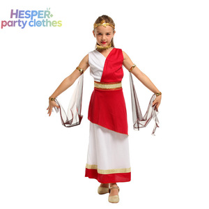 Costume de pharaon égyptien HESPER pour enfants, robe pour filles, robe de fête d'Halloween, vêtements de spectacle - Product Image 1