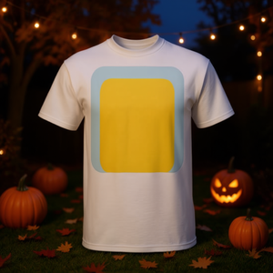 T-shirt promotionnel unisexe pour adulte, manches courtes, col rond, imprimé numérique, motif Blue Heeler Dad Dog Family Costume Halloween - Product Image 3