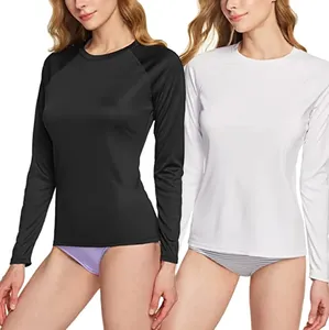 Groothandel Gesublimeerd Bedrukt Upf 50 Lange Mouw Rash Guard Wetsuit Compressie Shirt Voor Mannen Dames