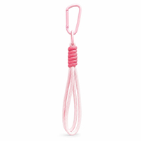 Porte-clés coloré tressé à la main avec mousqueton, cordon de téléphone et accessoires pour poupées
