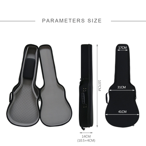 Sac à dos durable pour <span class=keywords><strong>guitare</strong></span> Sac de <span class=keywords><strong>guitare</strong></span> de haute qualité Housse de <span class=keywords><strong>guitare</strong></span> amovible en mousse épaisse rembourrée <span class=keywords><strong>souple</strong></span> - Product Image 5