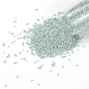 High Quality PP PE ABS PLA EVA Bulk Plastic Material Pellets Plastic Gray Green Color Masterbatch