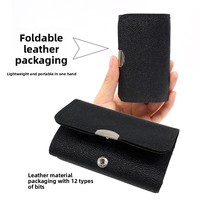Jeu de mini tournevis manuel 25 en 1 avec outil combiné portable en cuir pour Amazon Offre Spéciale OEM Support personnalisé