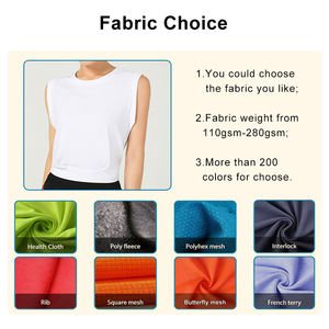 Camisole tissée à col en V pour femme, logo personnalisé de haute qualité, sublimation, séchage rapide, maille - Product Image 2