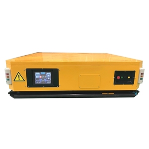 Chariot logistique AGV 10t robuste Chariot AGV <span class=keywords><strong>Trolley</strong></span> Track Transporteur droit Voiture plate-forme sans rail intelligente - Product Image 5
