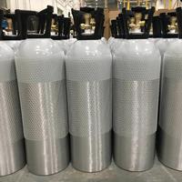 1L acuario CO2 tanques aluminio Gas cilindro CO2 generadores máquina tanque de aire botella para plantas de agua