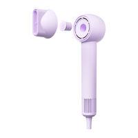 Sèche-cheveux ionique haute vitesse 1600W avec moteur AC 110000 tr/min, OEM ODM, marque privée, ions négatifs, couleur personnalisée, thermostat NTC, usage domestique
