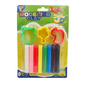 Arcilla de modelado de plastilina de polímero seco al aire DIY no tóxico para niños coloridos para regalo