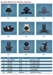 อะแดปเตอร์ตัวเมีย NMO-N พร้อมขายึดขนาด 3/8 นิ้วสำหรับเสาอากาศสื่อสาร - Product Image 5