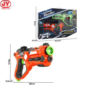Jinying-pistola láser con música ligera para niños, juego de disparo, juego de batalla, pistola <span class=keywords><strong>LaserTag</strong></span> de plástico - Product Image 5