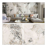 Panel de Pared SPC/WPC Moderno Multi-Estilo de 1.22*2.44/2.9m, Impermeable, Alternativa de Mármol Artificial, Lámina de Mármol UV