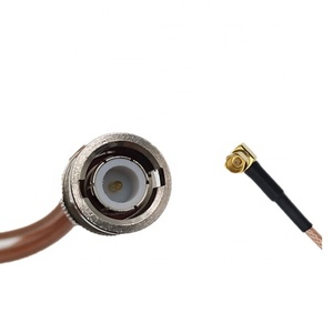 Free Sample SSMC Right Angle Female Gold Plated Waterproof Connector to <b>BNC</b> Male 50ohm High Quality RG316 <b>Cable</b> Assembly - Product Image 4