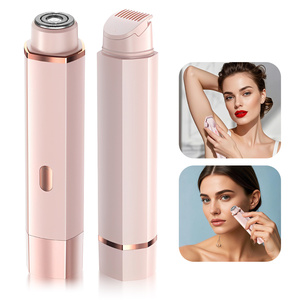 ZB-0236L MINI <span class=keywords><strong>Rasoir</strong></span> Corporel pour Femmes Épilation du <span class=keywords><strong>Visage</strong></span> <span class=keywords><strong>Rasoir</strong></span> à Lèvres 2 en 1 Épilateur Imperméable Sans Douleur pour Femmes - Product Image 1