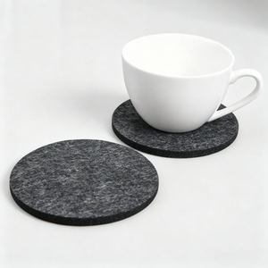 5mm Thick Felt <strong>Coaster</strong> Anti Slip Heat Resistant Coffee <strong>Cup</strong> <strong>Coaster</strong> Premium Bar Glass <strong>Coaster</strong> - Product Image 2
