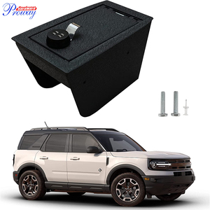 4-Chữ Số <span class=keywords><strong>Combo</strong></span> Khóa Trung Tâm Giao Diện Điều Khiển Xe SafeOrganizer Súng An Toàn Hộp Trung Tâm Giao Diện Điều Khiển An Toàn Với 2021-2022 Ford Bronco Thể Thao Tương Thích - Product Image 2