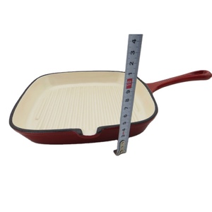 Sartén Cuadrada <span class=keywords><strong>de</strong></span> <span class=keywords><strong>Hierro</strong></span> <span class=keywords><strong>Fundido</strong></span> Esmaltado Antiadherente, Ecológica y Moderna, <span class=keywords><strong>para</strong></span> Asar a la <span class=keywords><strong>Parrilla</strong></span>, Hornear, Certificada por LFGB, Apta <span class=keywords><strong>para</strong></span> Estufas <span class=keywords><strong>de</strong></span> Gas e Inducción - Product Image 3