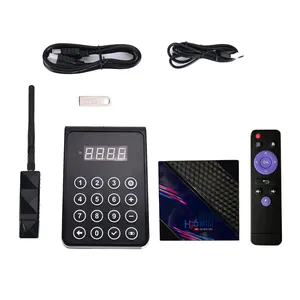 BYHUBYENG supermarket food court food stalls cafe shops customizable smart wireless TV display number calling queue system