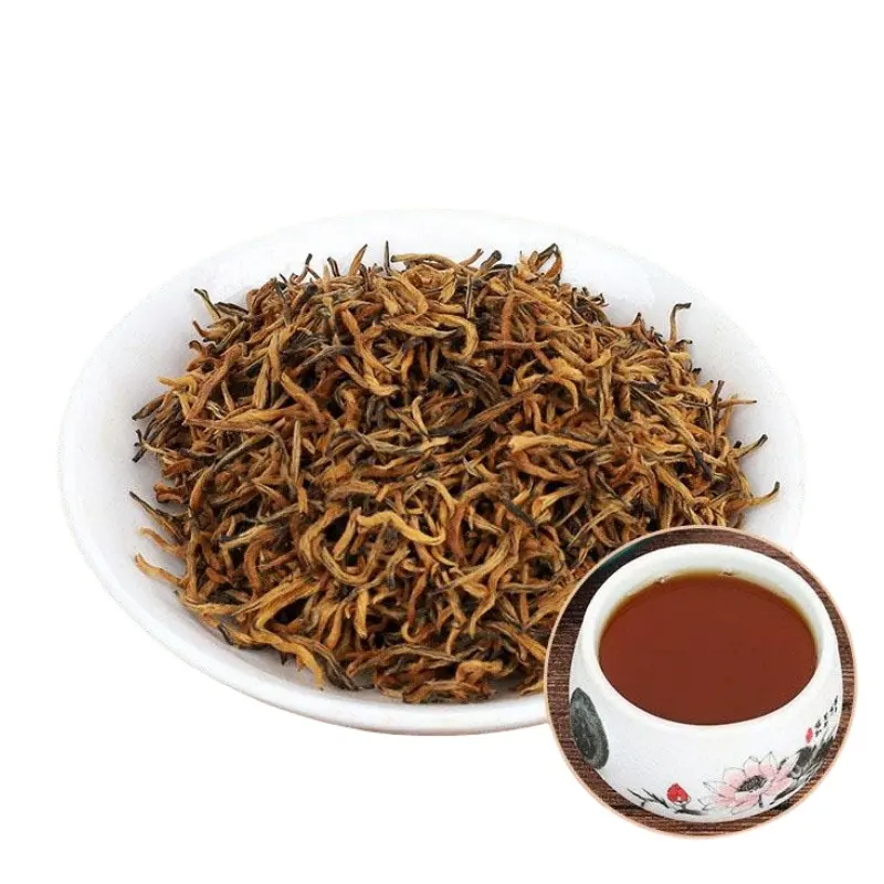 1Kg Qimen Zwarte Thee In Bulk Of In Geschenkdoos Anhui Mount Huangshan Thee Sterke Geur Qihong Gongfu Zwarte Thee