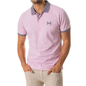 เสื้อโปโลสำหรับผู้ชายขนาดใหญ่พิเศษเสื้อโปโลระบายอากาศลายพื้นทำด้วยวัสดุที่ดีที่สุด - Product Image 1