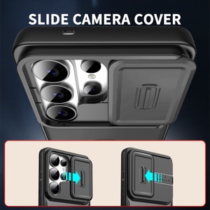 Nueva Funda Mate para Teléfono Samsung S26 S23 S24 S25 Ultra Plus A57 A37 A36 A56 con Soporte Giratorio y Cubierta Protectora Deslizante para Cámara - Product Image 3