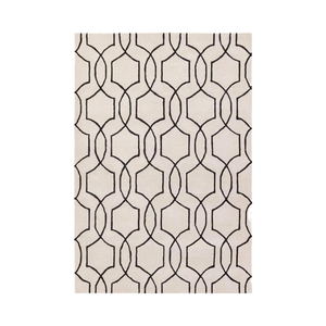 Customized Design Modern Luxury Hand Tufted Wool Area <b>Rug</b> Latex Backing Non-Slip Washable Geometric Pattern Medium Pile Living - Product Image 1