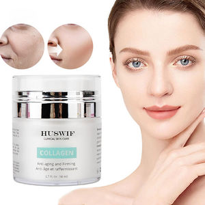 Crème blanchissante au collagène jour et nuit pour hommes et femmes, hydratante et réparatrice des rides et des yeux - Product Image 1