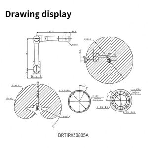 Robot Industrial Colaborativo Brent de Seis Ejes, Sin Necesidad de Programación ni Arrastre para Enseñar, para Inyección, Empaquetado y Ensamblaje - Product Image 3