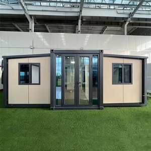 Casa Contenedor Expandible <span class=keywords><strong>de</strong></span> Lujo <span class=keywords><strong>de</strong></span> 20 pies/40 pies con Doble Ala, 2-3 Dormitorios, Sala <span class=keywords><strong>de</strong></span> Estar, Fácil Montaje, Villa Prefabricada, Hotel - Product Image 5