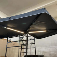 Auvent latéral autoportant à 270 degrés en aluminium à coque rigide pour voiture, tente de toit pour camion 4x4 en tissu Oxford 420D