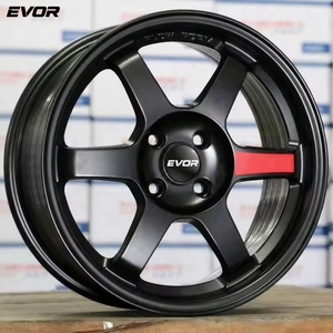 ล้ออัลลอย EVOR <span class=keywords><strong>18x8</strong></span> นิ้ว 5X112 สำหรับ TE 37 สำหรับไดฮัทสุ ล้อออฟโรด แรม 1500 แก๊ซ โซโบล จีโอ จี๊ป ซีเจ เกีย ลาดา มาสด้า ซูซูกิ ยูเอแซด - Product Image 4