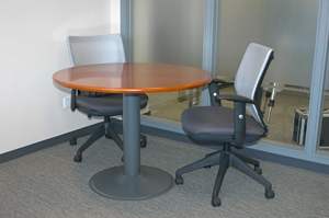 Groothandel Moderne Gebruikt In Vergaderzaal Bureau Meubels Witte Ronde Conferentie Vergadering Kantoor Vergadering Tafels - Product Image 4