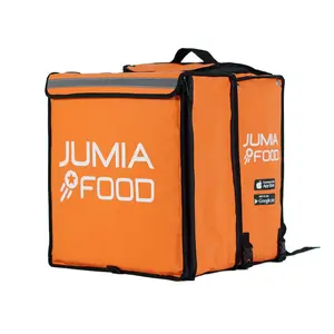 Extendable large-capacity lunch delivery bag Reflective Pizza Delivery Bag Insulated Food Delivery Bag