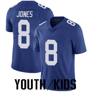 Jeunes/Enfants 26 Saquon Barkley 8 <span class=keywords><strong>Daniel</strong></span> Jones Maillot de football - Product Image 1