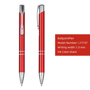 BKS Top Sell Factory Direct Business Economical Christmas Gift Metal Ballpoint Pens With Customized Logo